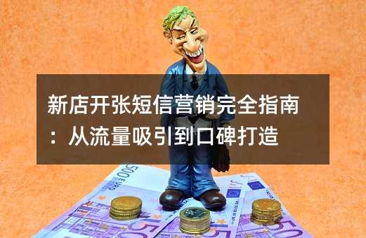 新店開張短信營銷完全指南:從流量吸引到口碑打造