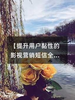 【提升用戶黏性的影視營銷短信全攻略】